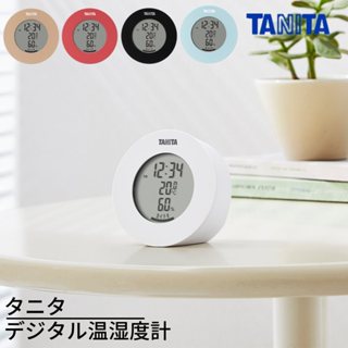 《旬好日貨》五色都有現貨 日本 TANITA 電子 溫濕度計 TT-585 ☆時間 溫度 濕度 舒適度 多功能顯示☆