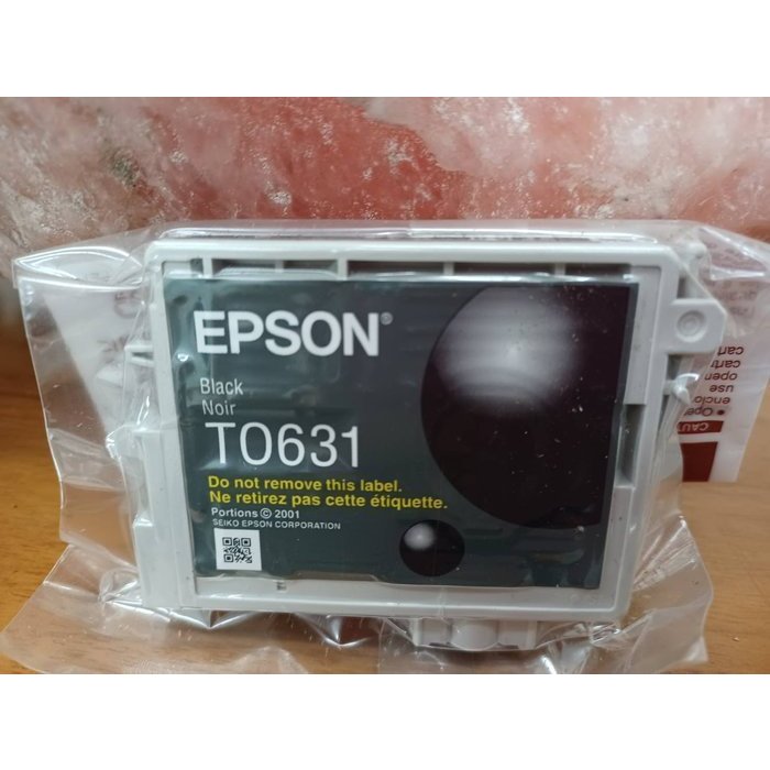 庫存品EPSON T0631原廠裸裝黑C67/CX3700/CX4100/CX4700/CX5700F-8顆免運