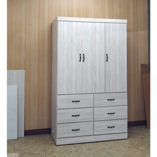 【SG居家美學】※限高雄市區※ (SG3-1103) 木紋白色 六抽 抽屜 衣櫥 衣櫃 收納櫃 衣物櫃
