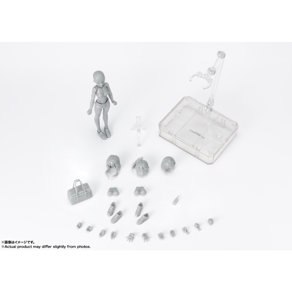 【超萌行銷】預購 24 3月 代理版 SHF 女性素體 School Life EditionDX SET 灰色