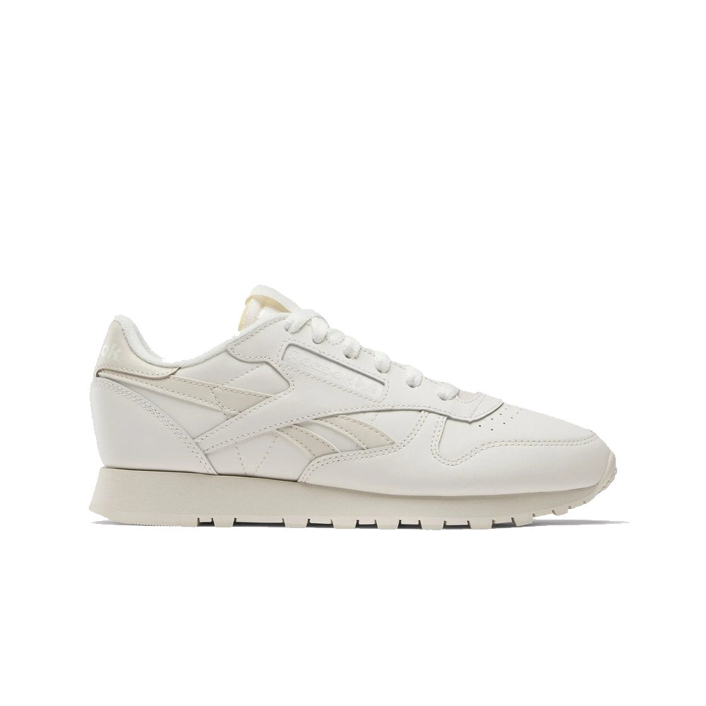 REEBOK CLASSIC LEATHER  女款休閒鞋 粉筆白 經典 復古 麂皮鞋 100034438 【樂買網】