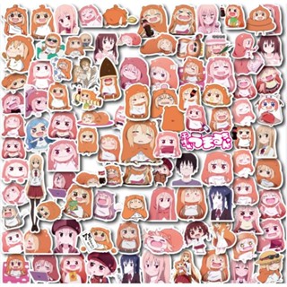 臺灣出貨💕小埋💕貼紙 50/100枚 魚乾妹 日系 可愛 DIY 行李箱 旅行箱 貼紙 電腦 筆記本 冰箱 防水 車貼畫