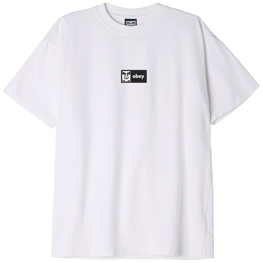 OBEY 166913611-WHT OBEY ICON HEAVYWEIGHT TEE 短T (白色) 化學原宿