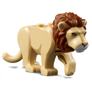 LEGO 樂高 60301 沙色 獅子 公獅 全新品, 動物系列 野生動物 救援