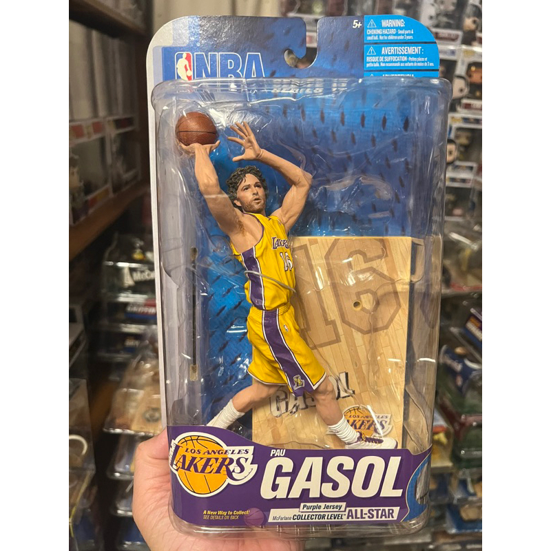 麥法蘭Mcfarlane NBA Series 17 Pau Gasol L.A Lakers