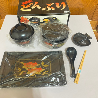 【全新】日式湯碗組 日式餐具組 日式碗盤 碗盤器皿 碗盤組 餐具 餐具組 餐具六件組 餐盤 筷子 湯匙 碗公 湯碗 碗