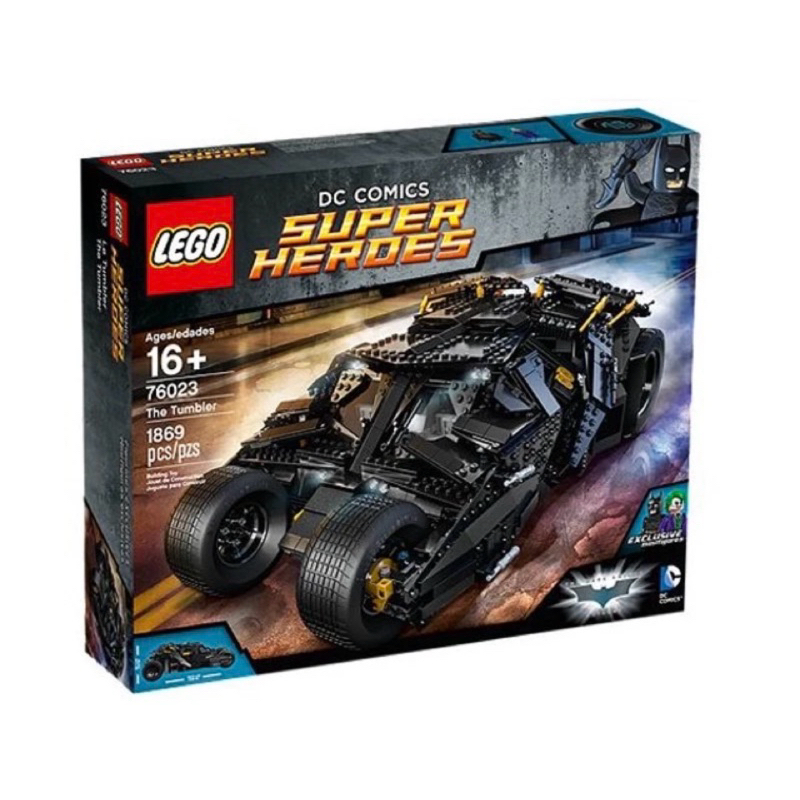 LEGO 76023 蝙蝠車 The Tumbler 全新未拆（盒損）