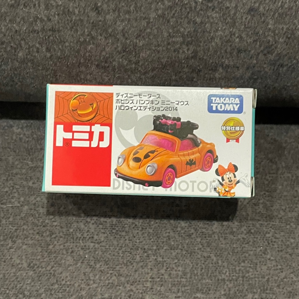 [小樂]蝦皮代開發票 Tomica 多美 迪士尼 萬聖節 米妮南瓜車(亞洲限定)