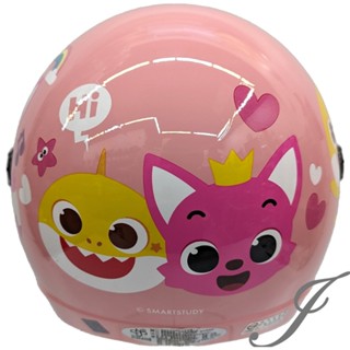 KK K-857 K-856 PF-2 碰碰狐 淺粉 兒童安全帽 童帽 中童小童半罩 華泰《遠古騎士》
