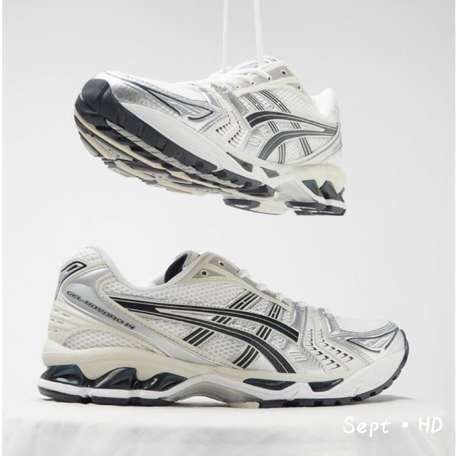 【Sept·HD】Asics GEL-KAYANO 14 白黑銀 JJJJ平替款 午夜銀 1202A056-109