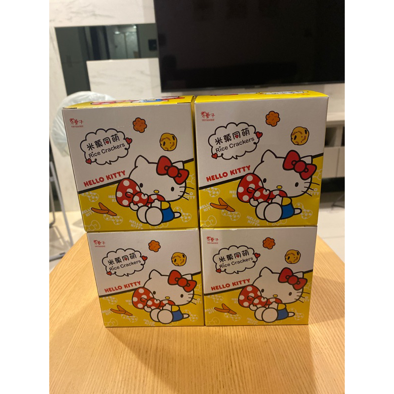 即期品 翠菓子 米菓同萌 綜合米菓 HELLO KITTY 一盒五包入 有效期限：2024.02.29 10元一盒