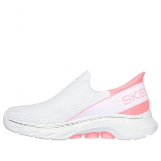 免運🍀SKECHERS 亮橘/白色 GO WALK 7 女款 健走鞋125231WPK