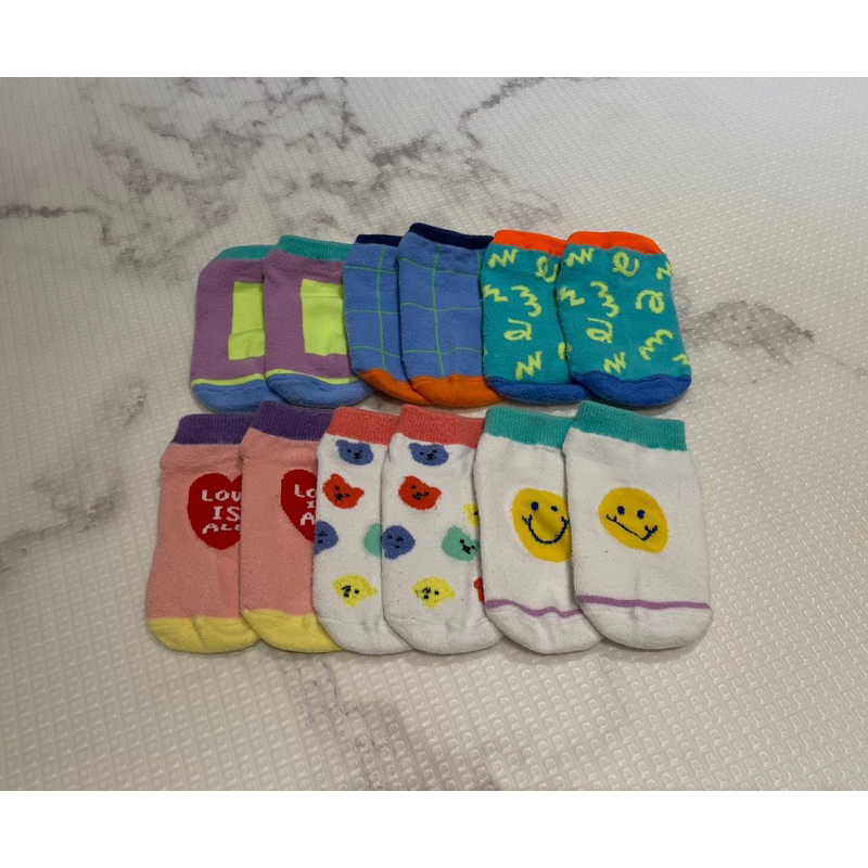 《韓國Dailylike》兒童襪子/船型襪 6入合售