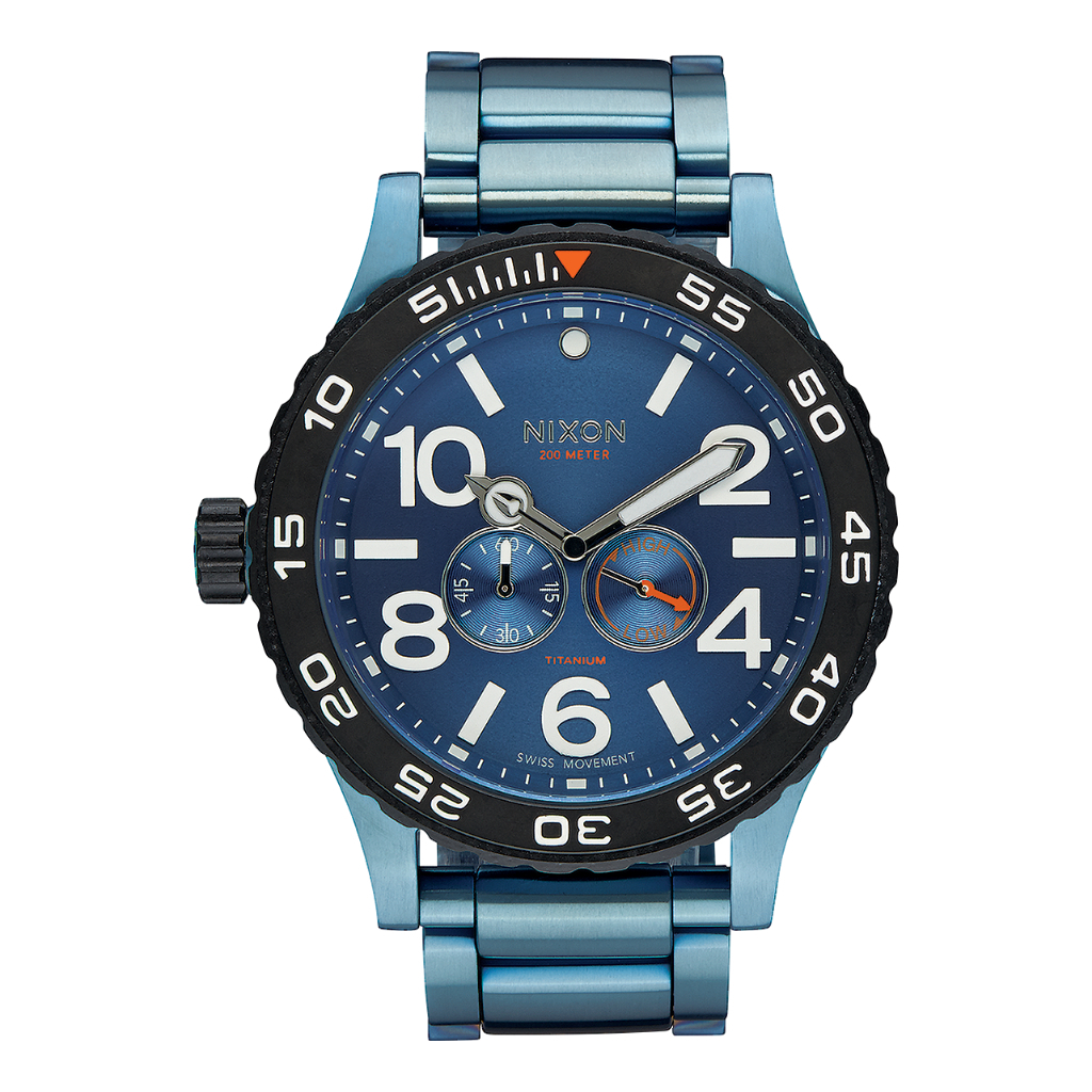 NIXON 51-30 鈦金屬 瑞士機芯 防水手錶 大錶徑 手錶男生 男錶 禮物 石英錶 A947-2137 51mm