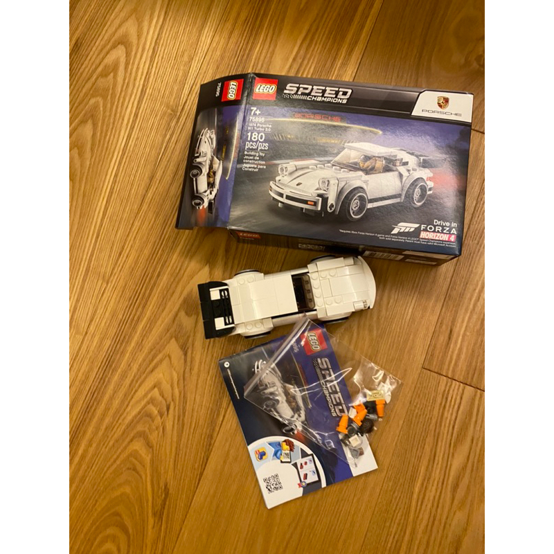 LEGO 75895 樂高 SPEED 保時捷 911 二手貼紙未貼