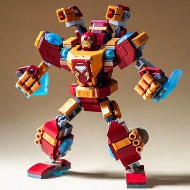 【樂狗】LEGO MOC-113577 鋼鐵人裝甲 (附圖紙)