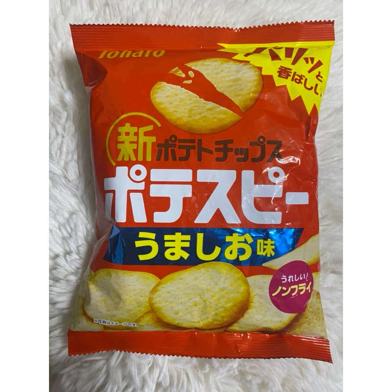 東鳩雞湯風味洋芋片（55公克） 原產國：日本