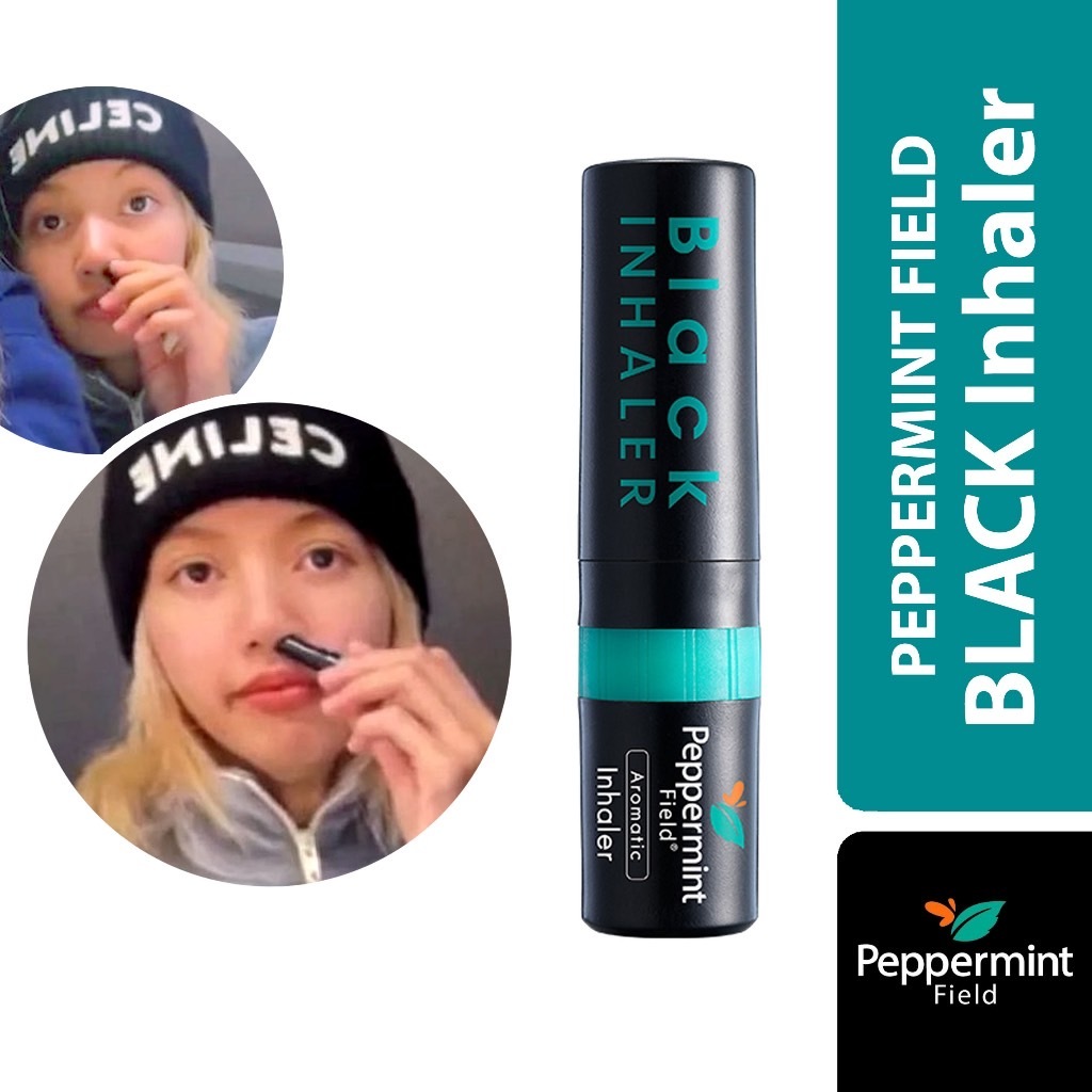 家居｜泰國 Peppermint Field Inhaler Black 黑色版 薄荷精油棒 提神 通鼻 現貨