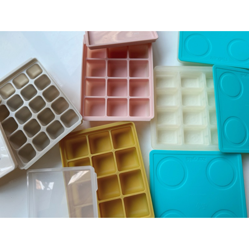 2angels 二手 食品級 矽膠 副食品 儲存盒 分裝盒 製冰盒