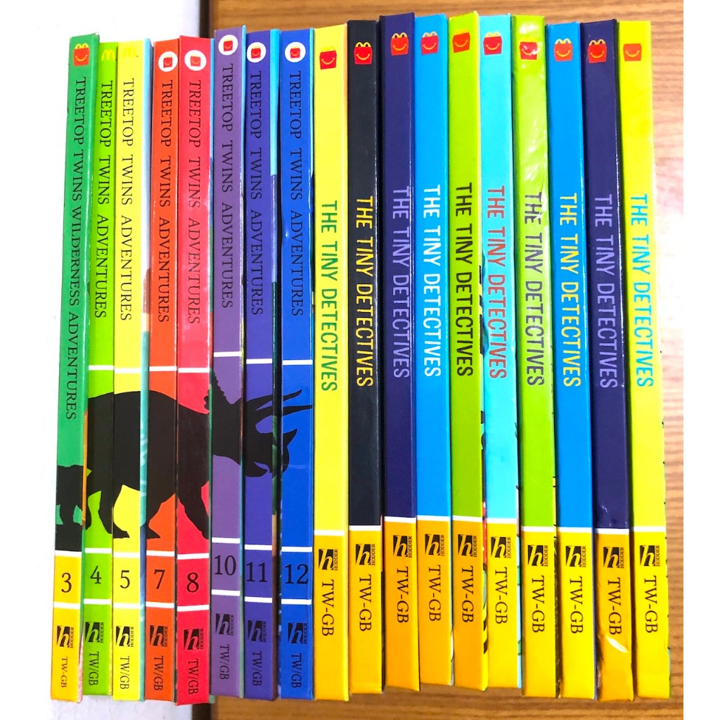 Cressida Cowell作品集 麥當勞 Happy Meal 快樂兒童餐繪本 雙語圖畫書 硬殼精裝口袋書 共18本