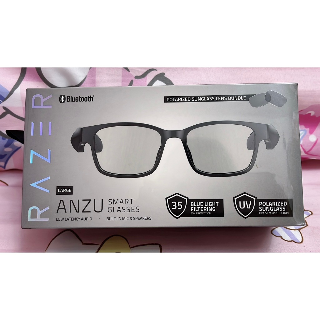 RAZER ANZU SMART GLASSES 藍牙音訊-抗藍光太陽智慧眼鏡