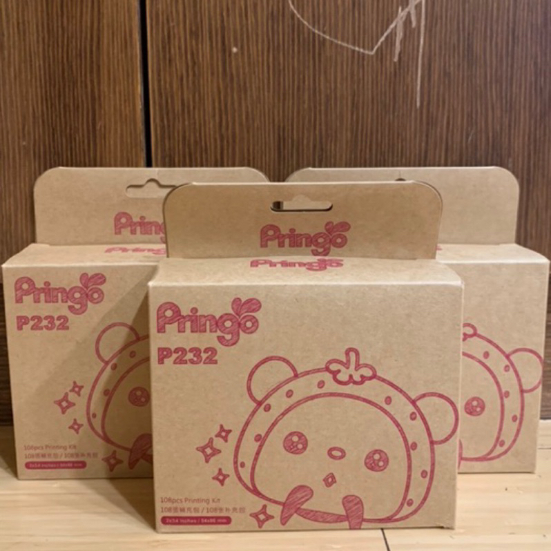 Pringo P231 P232 相片紙 色帶