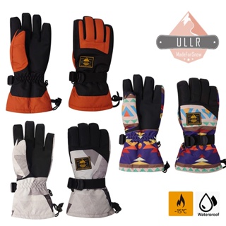 ULLR 台灣 專業級 滑雪手套 五指款 防水 保暖 細刷毛 耐寒至零下15度C