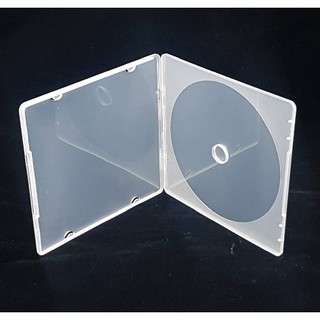 【臺灣製造】50個-(12公分光碟片適用)單片裝5mm 摔不破PP霧透 CD盒/DVD盒/光碟盒/CD殼