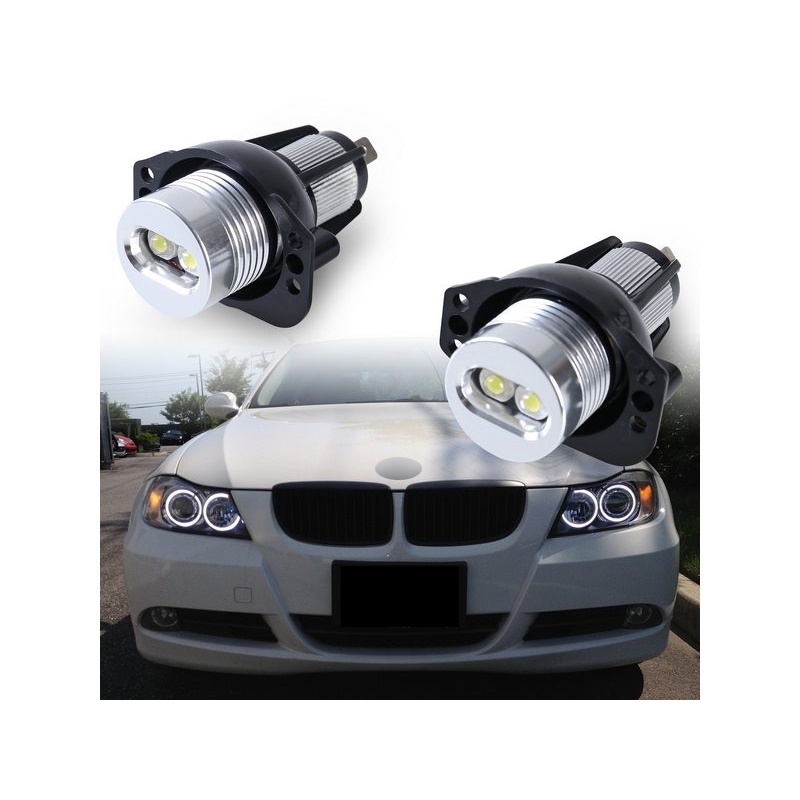 BMW3系列 E90 E91 改款前 2006-2008年 適用 LED天使眼光圈 白光 LL-01041