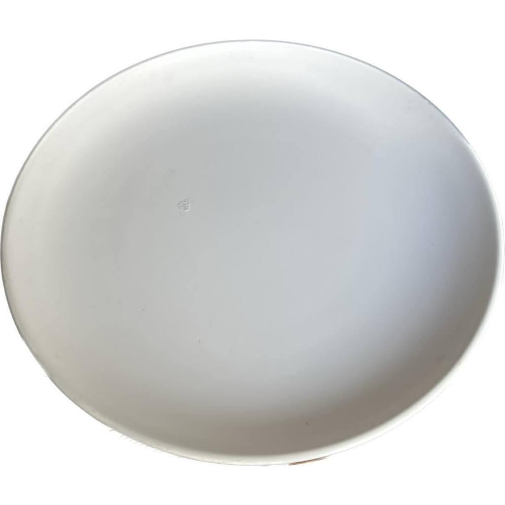 【宏益餐飲設備】白色 美耐皿 盤子 圓盤  防磨  餐盤 碗盤器皿 耐高溫 二手