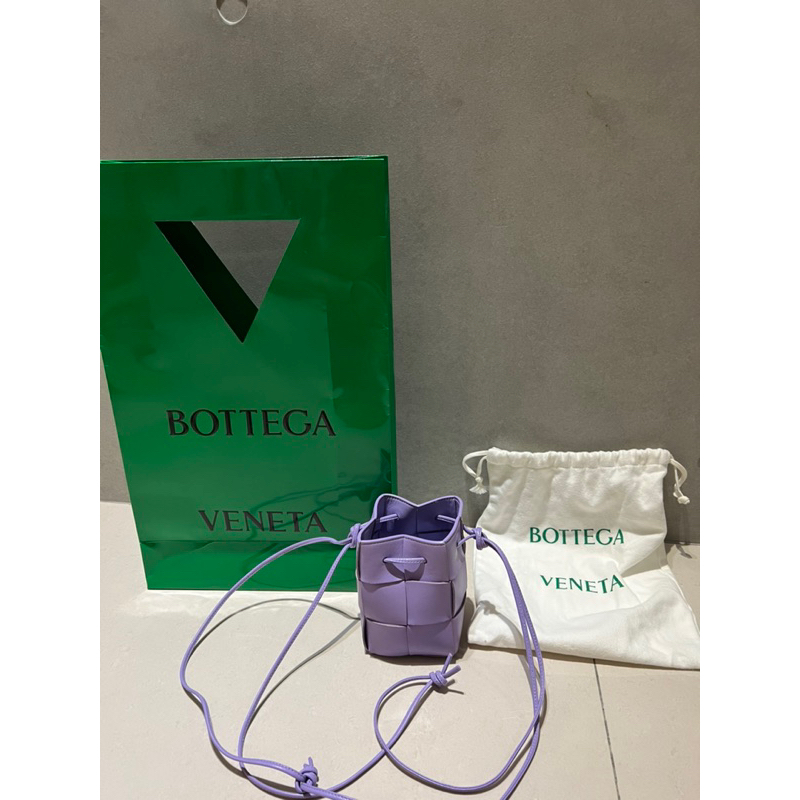 BV BOTTEGA VENETA 編織 Mini Cassette Bucket Bag小水桶包
