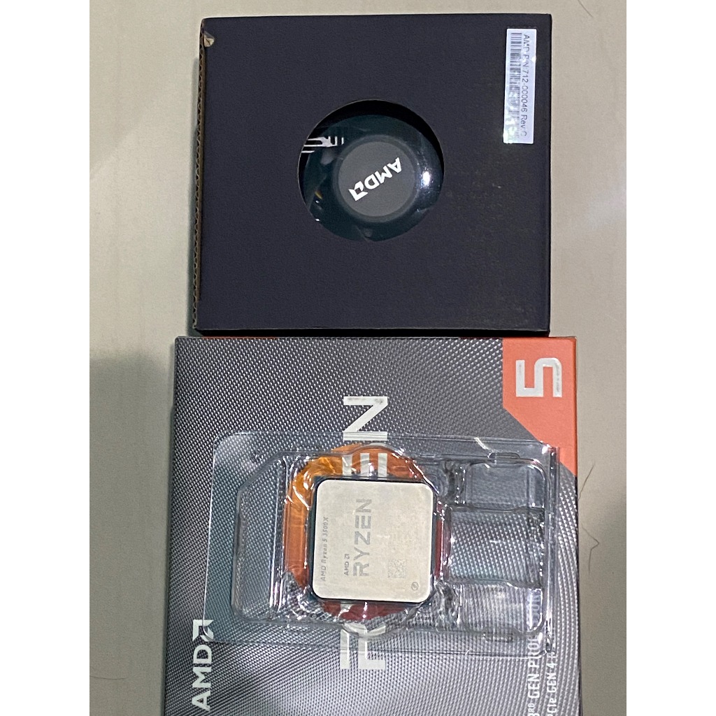 AMD Ryzen 5 3500X 盒裝 含原廠風扇
