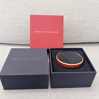 Daniel Wellington DW 手環 Emalie 限量經典雙色手環-櫻桃紅