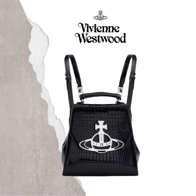 Vivienne westwood 22新款新品代購英倫動物紋後背包提包兩用
