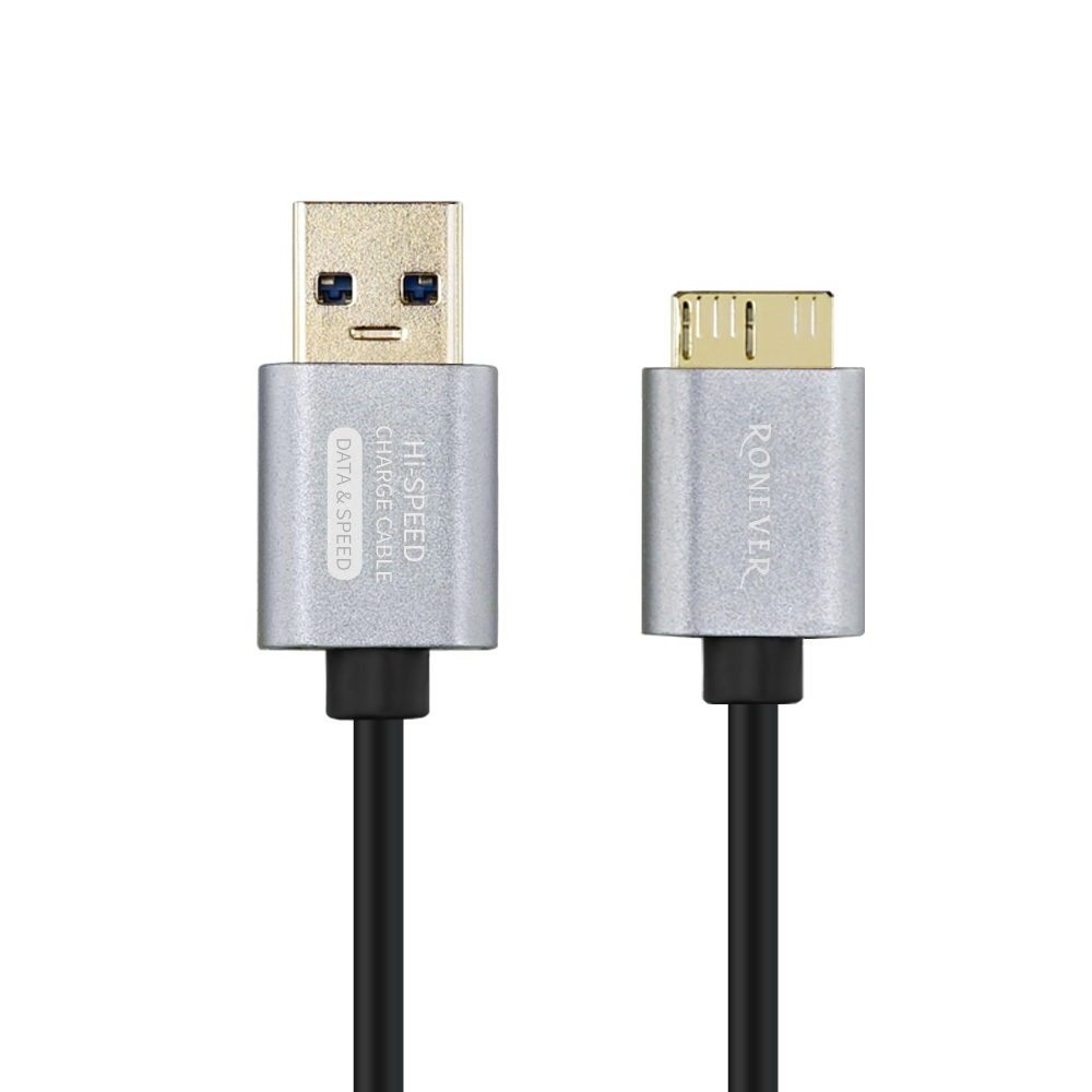 RONEVER VPC147 / USB3.0 Micro B充電傳輸線 100cm