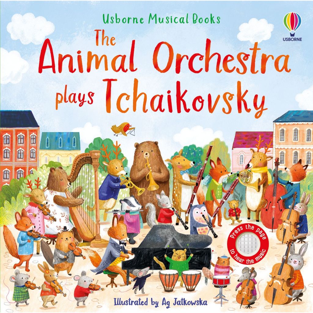 【Usborne】 觸控音樂書 The Animal Orchestra Plays Tchaikovsky 動物音樂會