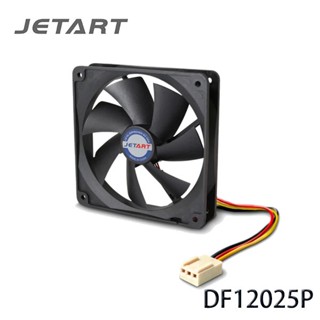 【3CTOWN】含稅開發票 JETART DF12025P 12cm 直流系統風扇