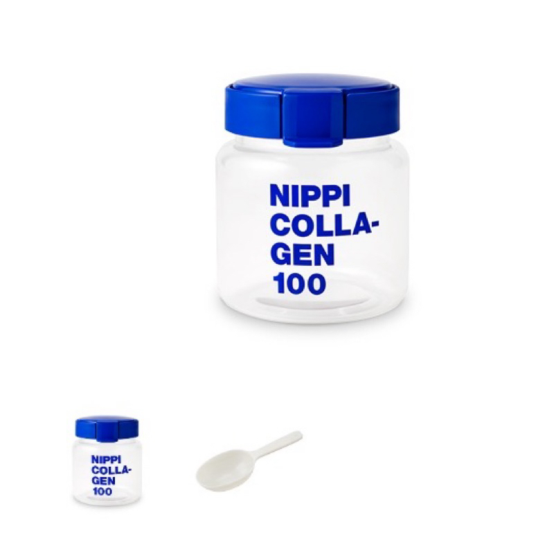 12月初出貨 日本膠原蛋白NIPPI 空罐子附湯匙
