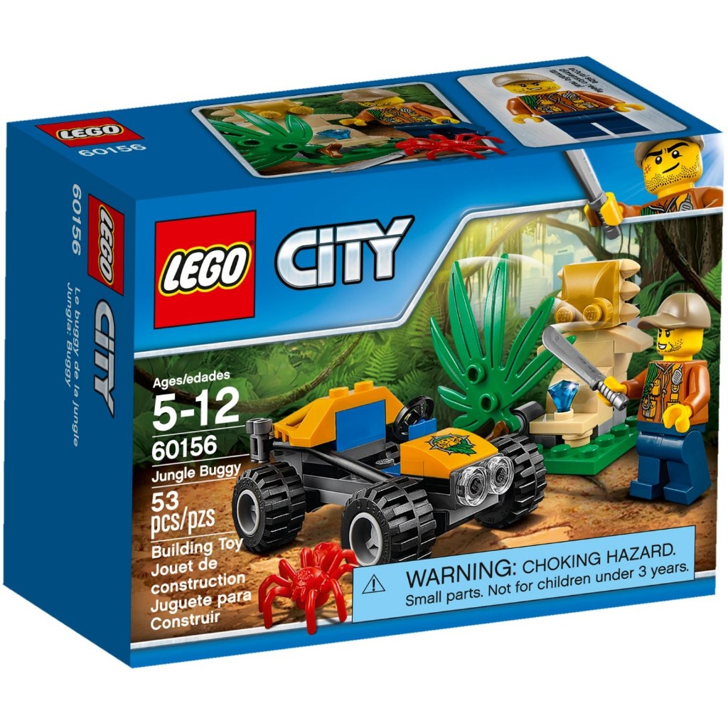 LEGO城市系列 City 60156 Jungle Buggy 叢林越野車
