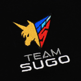 NEXTee 閃電霹靂車 CyberFormula TEAM SUGO 短袖T恤 黑色＆白色