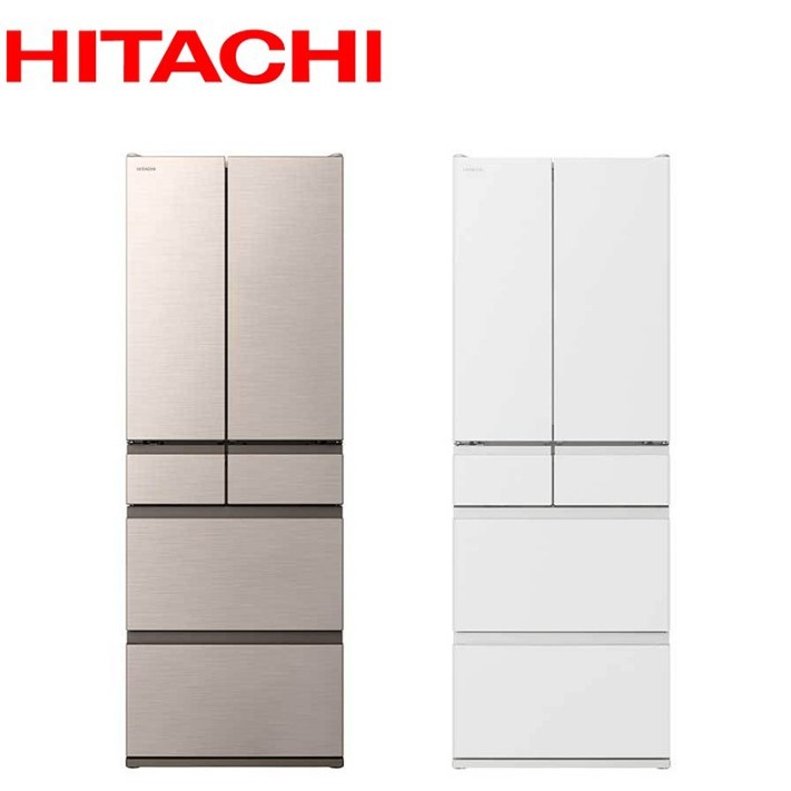 HITACHI 日立 (送基本安裝) 『RHSF53NJ』527L 日本原裝 節能一級 新髮絲紋鋼板 六門冰箱