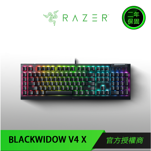 Razer BlackWidow V4 X 雷蛇 黑寡婦蜘蛛煥彩版 電競鍵盤 V4 X