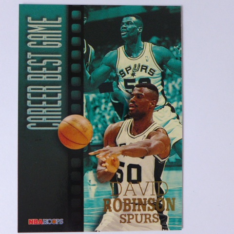 ~David Robinson/大衛·羅賓森~馬刺雙塔/海軍上將/名人堂 1997年HOOPS.NBA籃球卡