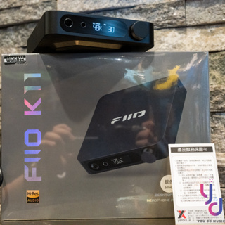 分期免運 贈變壓器/轉接頭 飛傲 Fiio K11 桌上型 耳機 擴大機 耳擴 USB DAC 黑/銀 公司貨