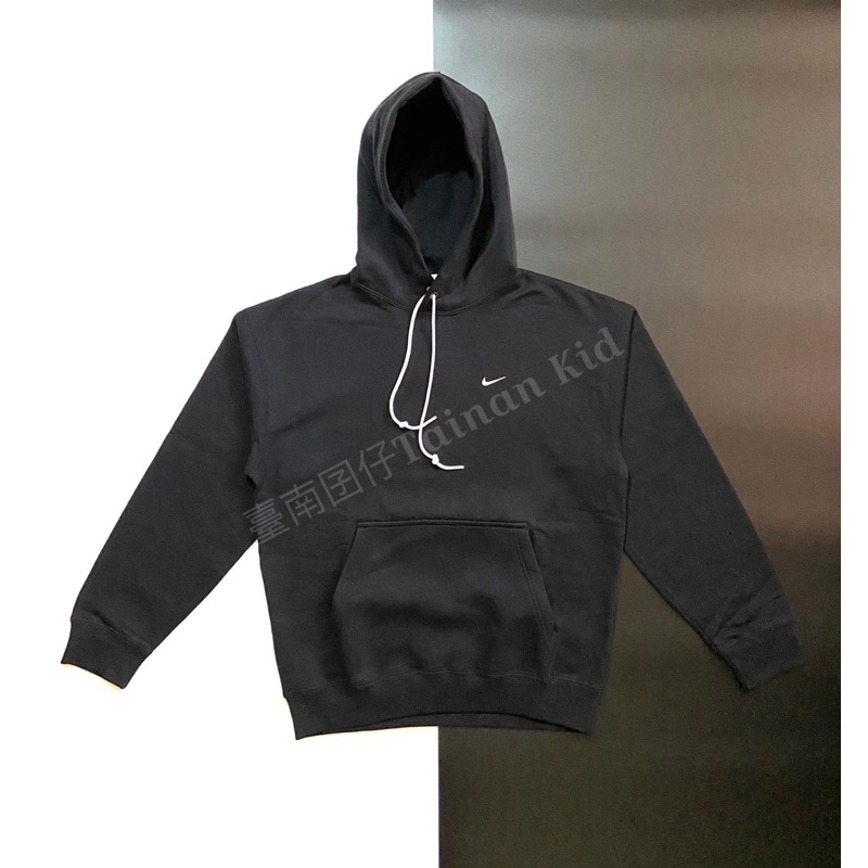 [臺南囝仔］NIKE AS M NK SOLO SWSH FLC PO HDY 男 連帽上衣 黑色 DX1356-010