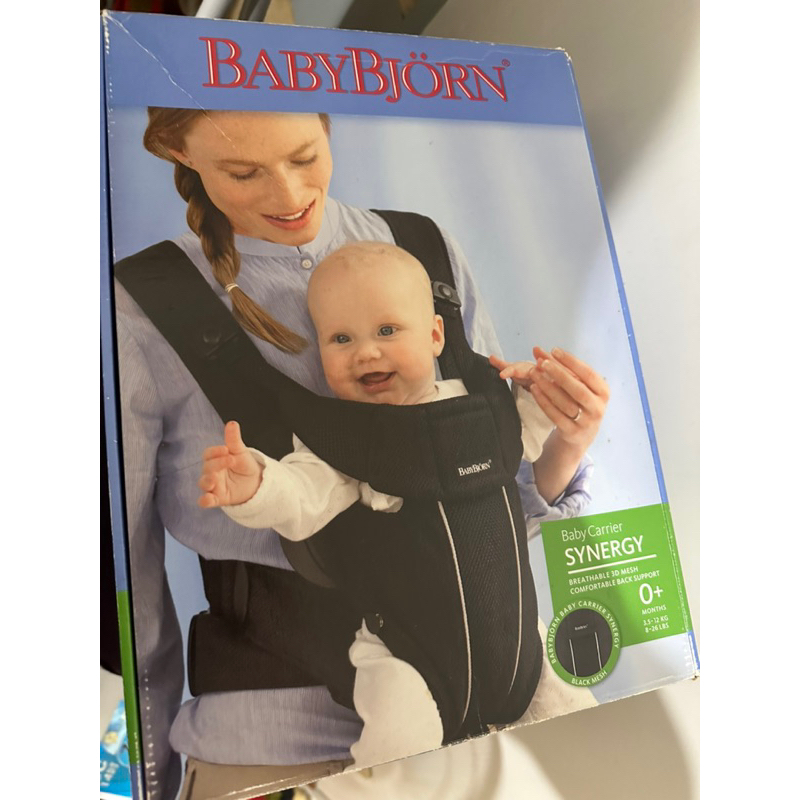 BABYBJORN 0-1歲 Baby Carrier synergy 透氣 嬰兒揹帶