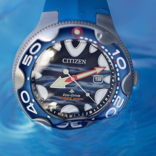 CITIZEN星辰 PROMASTER系列 殺人鯨 光動能潛水腕錶 46mm / BN0238-02L