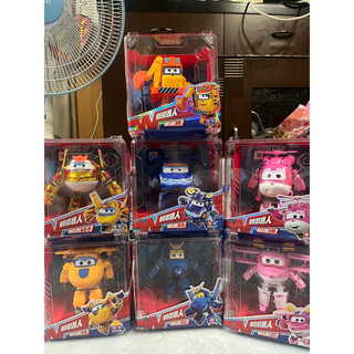全新現貨 快速出貨 超級飛俠 大號變形機器人 super wings 正版 酷飛 巧巧 小愛 露探長 機庫包裝
