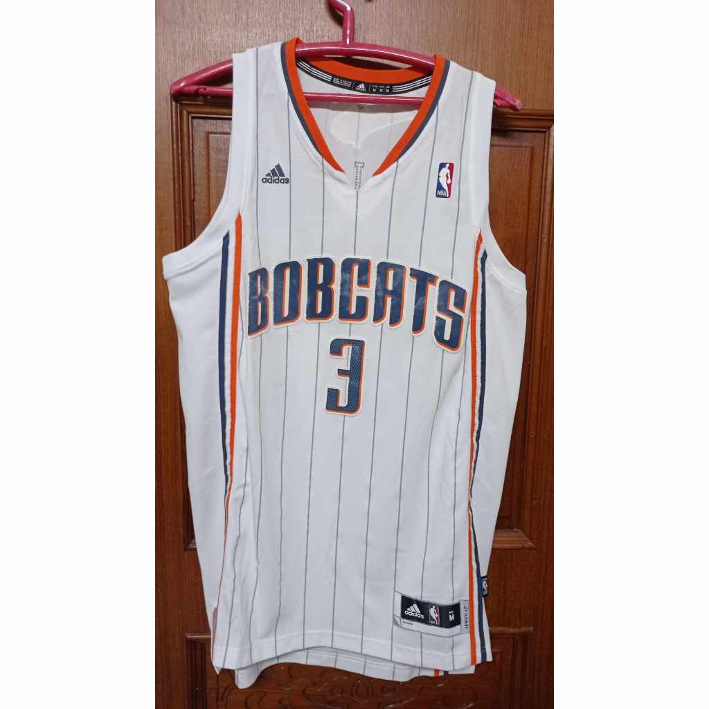 NBA夏洛特山貓隊Gerald Wallace主場白色球衣M號