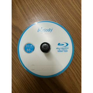 Melody BD-R DL 50G 1-6X 藍光 光碟 中環代工